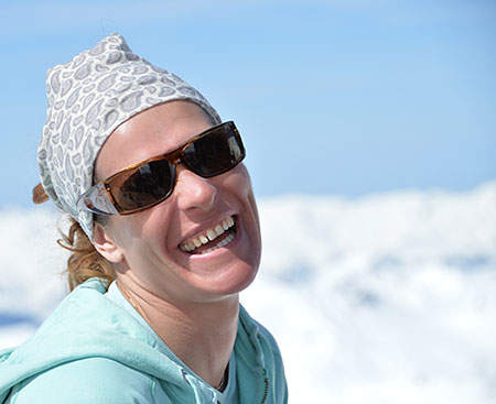 Manon Barudio monitrice de ski sur Peisey-Vallandry