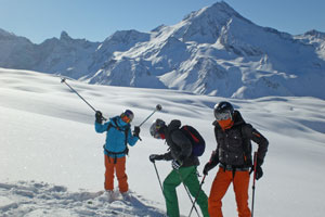 Ski instructor Peisey-Vallandry