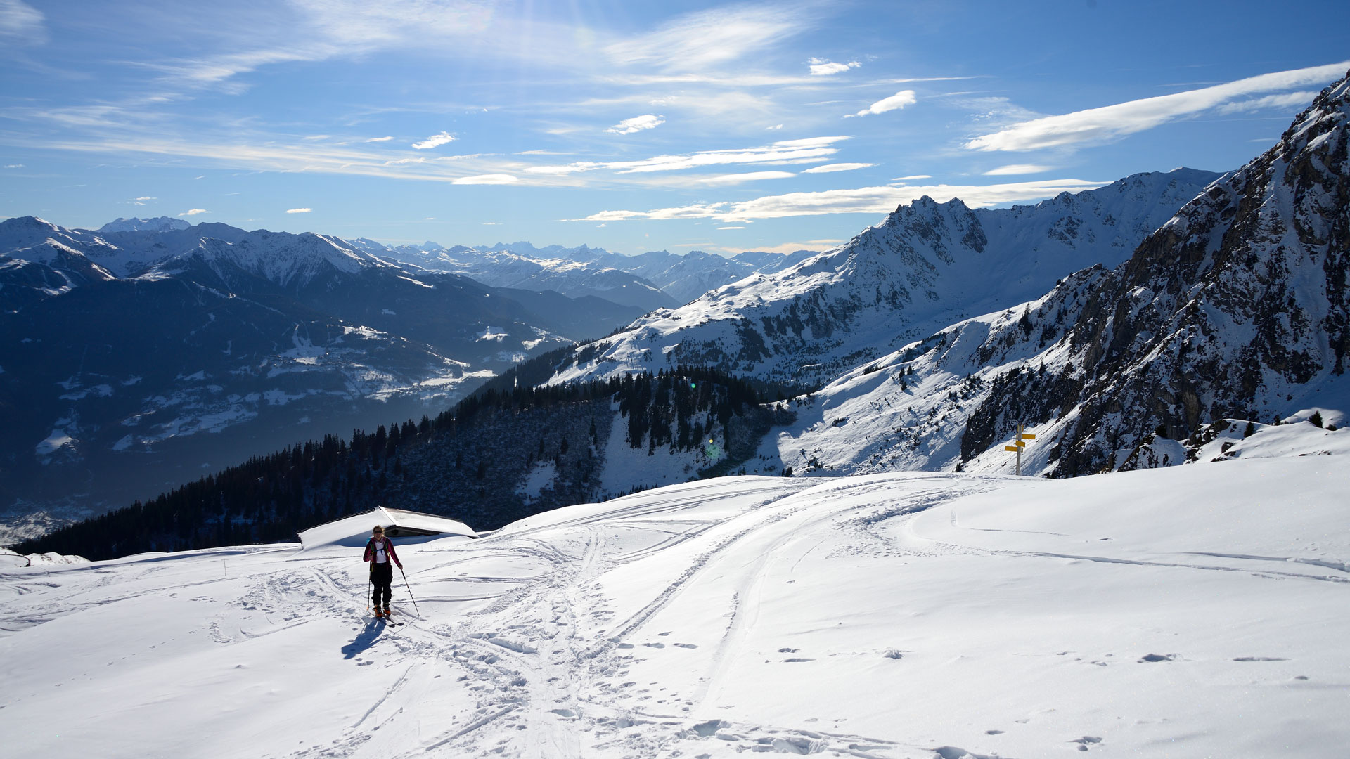 2150m, we have just passed the chalet du Mt Rosset