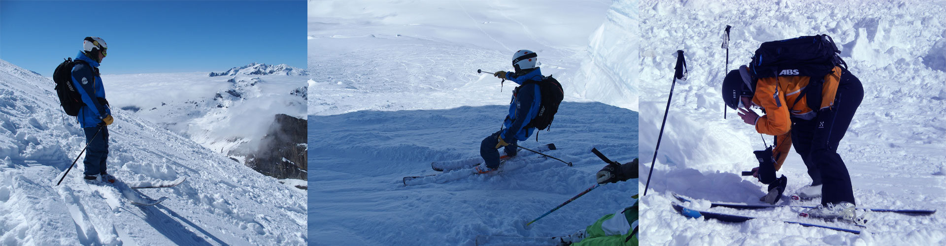 Off-piste safety training on Peisey-Vallandry and Arcs 1800