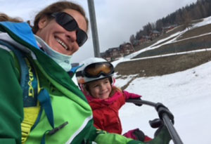 Privat ski lessons on Peisey-Vallandry